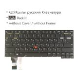 Laptop Computer Replacement Keyboard for Lenovo ThinkPad T14s Gen 2, 20WM 20WN 20XF 20XG, Backlit New (RU Russian русский Клавиатура Layout, Backlit)
