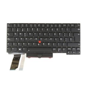 AzuabyCom SP Spanish Laptop Keyboard for Lenovo Thinkpad E14 Gen 2/Gen 3/Gen 4, 20T6 20T7 20TA 20TB 20Y7 20YD 20YE 20YF 21E3 21E4 SN20W68442 SN20W68514-01 V185920FK1 PK131HJ3B20 Backlit, No Frame