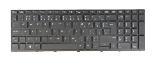 Laptop Computer Replacement Keyboard for HP Probook 450 G5, 455 G5, 470 G5, 650 G4/G5, L01027-DB1, SN6166BL, Backlit, Black Frame (CA CF Canada Canadian Layout)