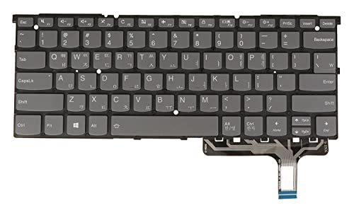 Korean Keyboard for Lenovo ideapad/Yoga S940-14IIL S940-14IWL PP2SXB-KO Backlit Gray