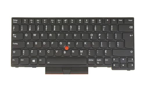 Laptop Replacement Keyboard for Lenovo Thinkpad T480s E480 E485 E490 E495 L480 L490 T490 T495 R480 R490 P43s, (Yoga) L380/ L390/ S2 3rd Gen, Backlit (CA CF Canada Canadian Layout, Black)