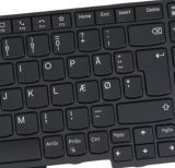 Laptop Replacement Keyboard for Lenovo Thinkpad L580 E580 E585 L590 E590 E595 T590 P52 P72 P53 P53S P73 (DM Danish Dansk Norwegian Layout, Backlit)