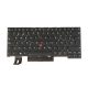 SP Spanish Laptop Keyboard for Lenovo Thinkpad T490s T495s, X1 Extreme Gen 1/Gen 2, P1 Gen 1/Gen 2, 20NX 20NY 20QJ 20QK 20MF 20MG 20QV 20QW 20MD 20ME 20QT 20QU SN20R66051 Backlit, No Frame