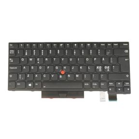 Laptop Computer Replacement Keyboard for Lenovo ThinkPad T470 T480 A475 A485 01HX498 01HX538 01HX458 01AX568 01AX609 01AX527 (Swedish Finnish Danish Norwegian ÆØÅ, Backlit)