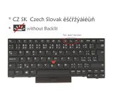 Laptop Computer Replacement Keyboard for Lenovo Thinkpad X280 X395 X390 A285, 20KF 20KE 20MW 20MX 20Q0 20Q1 20SC 20SD Black (CZ SK Czech Slovak Layout, No Backlit)