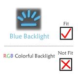 SP Spanish Laptop Keyboard for Lenovo Ideapad Creator 5-15IMH05 82D4 PR5CYB PR5CYB-SPA, Blue Backlit, No Frame