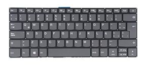 Latin Spanish Layout Laptop Keyboard for Lenovo Ideapad 320-14ast 320-14iap 320-14ibk 320-14isk 320e-14ibk 320e-14isk 320h-14ibk 320h-14isk, PC4CP-LSP, Gray Black, Without Frame