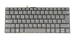 SP Spanish Laptop Keyboard for Lenovo V14-ada V14-are V14-igl V14-iil V14-ikb V14-iwl, for IdeaPad Slim 1-14ast-05, 82C6 82DQ 82C2 82C4 81YA 81YB 81VS PC4CPB PC4CPB-SP, Backlit, Gray