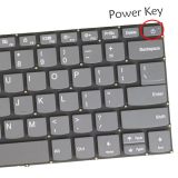 US English Laptop Keyboard for Lenovo Ideapad 320L-14ibk 320L-14isk 320r-14ibk 320r-14isk 320s-14ikb b320-14ikb 80X4 81BN PC4CP PC4CP-US, Gray