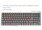 Laptop Keyboard for Lenovo Ideapad v330-15ikb v330-15isk, v15 g1-iml, v17-iil 81AX 81AW 82NB 82NQ 82GX PC5C-SV (SV Slovenian Croatian QWERTZ ČŠŽ Layout)