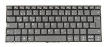 Laptop Replacement Keyboard for Lenovo Ideapad 320s-13ikb 720s-14ikb V720-14 V720-14IKB 81AK 80XC 81BD 80Y1 SN20M62392 PC4SPB Backlit Gray (DE German Deutsche QWERTZ Layout)