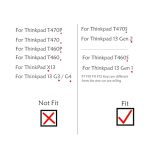 Laptop Keyboard for Lenovo ThinkPad T470S, T460S, 13 Gen 1/2, 20HF 20HG 20JS 20JT 20J1 20J2 01EN878 01EN919 01ER942 01ER901, Backlit, Silver Frame (KR Korea Korean 한국어 키보드 Layout)