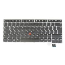LA Latin Spanish Layout- Laptop Keyboard for Lenovo Thinkpad 13 Gen 2, T470S 20HF 20HG 20JS 20JT 20J1 20J2 01ER831 01ER790 01EN767 01EN808 Fit T460S/ 13 Gen 1, Silver Frame, No Backlit