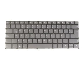 Keyboard for Lenovo V14 G2 IJL, V14 G2-ALC, V14 G2-ITL, V14 G3 ABA, V14 G3 IAP, V14 G4 AMN, V14 G4 IAN, V14 G4 IRU, 82QX 82KC 82KA 82NM 82TU 82UN 82TS 82UL Backlit, Gray (LA Latin Spanish, Gray)