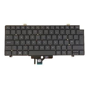 UK GB British Layout- Laptop Keyboard for Dell Latitude 5420 5421 5430 5431 5440 7420 7430 7520 7530 0G7FK7, Backlit, Without Frame