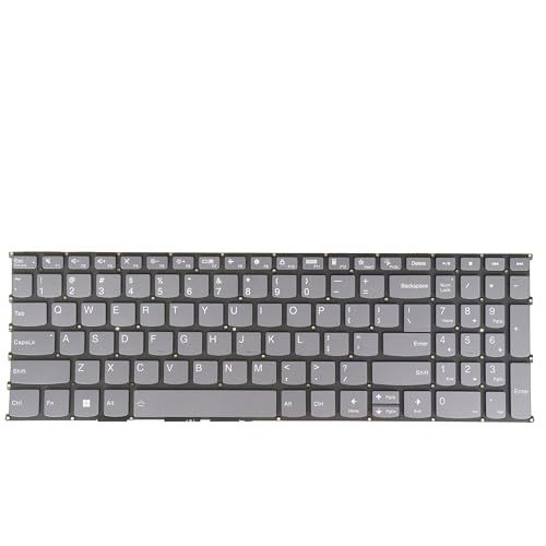 US English Layout- Laptop Keyboard for Lenovo IdeaPad Slim 5-16ABR8, 5-16IAH8, 5-16IRL8, 82XG 82XF 83BG, PR5SB, Backlit, Gray