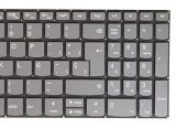 SP Spanish Laptop Replacement Keyboard for Lenovo Ideapad v330-15ikb, v330-15isk, v15-g1 iml, v17-iil PC5CB-SP Backlit Gray