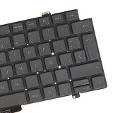 SP Spanish Layout- Laptop Keyboard for Dell Precision 3470 3480 0K4WGN, Backlit, Without Frame