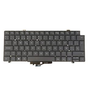SP Spanish Layout- Laptop Keyboard for Dell Precision 3470 3480 0K4WGN, Backlit, Without Frame