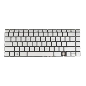 SP Spanish Laptop Keyboard for HP Spectre X360 14-ea 14-eaxxxx 14-ea0000 14t-ea0000 14-ea1000 14-ea2000 SN6194BL5, Backlit, Silver