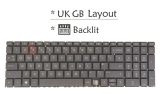 Laptop Keyboard for HP Envy 15-ed 15m-ed 15-ee 15z-ee 15m-ee 17-cg 17m-cg 17t-cg 17-ch 17t-ch 17m-ch 15-ed0000 15-ee0000 17-cg0000 17-ch000 9Z.NHBBC.00U Backlit Gray UK GB Layout