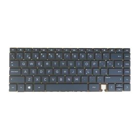 Laptop Replacement Keyboard for HP Spectre X360 14-ea 14-eaxxxx 14-ea0000 14t-ea0000 14-ea1000 14-ea2000 SN6194BL4, Backlit, Dark Blue- SP Spanish Español Layout