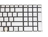 Laptop Keyboard for HP Envy 15-ed 15-ee 15z-ee 15m-ed 15m-ee 17-cg 17m-cg 17t-cg 17-ch 17t-ch 17m-ch, 15-ed0000 15-ee0000 17-cg0000 17-ch0000 Backlit Silver FR Français AZERTY Layout