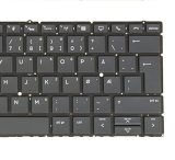 Laptop Replacement Keyboard for HP Elitebook X360 830 G5, X360 830 G6, L40527-091 L56442-091, Backlit Black(Norwegian Norsk ÆØÅ Fit Danish Layout)