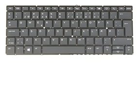 Laptop Replacement Keyboard for HP Elitebook X360 830 G5, X360 830 G6, L40527-081, L56442-081, Backlit Black (DK Danish Dansk Fit Norwegian ÆØÅ Layout)