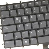 LA Latin Spanish Layout- Laptop Keyboard for DELL Alienware M15 R2 / R3, 0800DR, Per-Key RGB Colorful Backlight Black, Without Frame