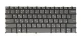 Laptop Keyboard for Lenovo IdeaPad 1-14ADA7, 1-14ALC7, 1-14AMN7, 1-14IAU7, 1-14IGL7, 1-14IJL7, 82R0 82R3 82VF 82QC 83AF 82V6 82LV PR4SB Backlit (Russian русский Клавиатура Layout, Gray)