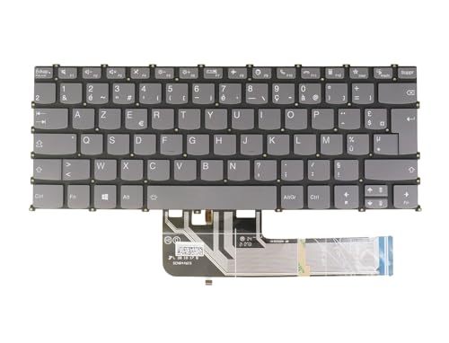 Laptop Keyboard for Lenovo ThinkBook 14p G2 ACH / G3 ARH, 14s G2 ITL, 14s Yoga ITL / G2 IAP / G3 IRU, 20YN 21EJ 20VA 21DM 21JG 20WE PR4SB, Backlit (French Français AZERTY, Gray)