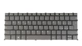 Laptop Keyboard for Lenovo Yoga Slim 7 Pro-14ARH7, 7 Pro-14IAH7, 7 Pro-14IAP7, 7-14ARH7, 7-14IAP7, 82UU 82UT 82SV 82UV 82SX, PR4SB, Backlit (Italian Italiana Layout, Gray)