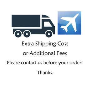 Additional Fees/ Shipping Cost/ Remote Region Fee *Plz contact me before buying！