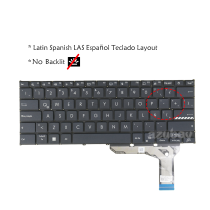 Laptop Teclado Español LAS for ASUS Vivobook Go 14 E1404 E1404G E1404F E1404FA NSK-UAH6SU 1E 9Z.NLYSU.61E 0KNB0-2722LA00 0KN1-H13LA13