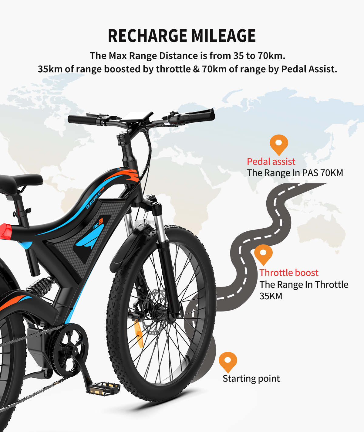 Electric Mountain Bicycle