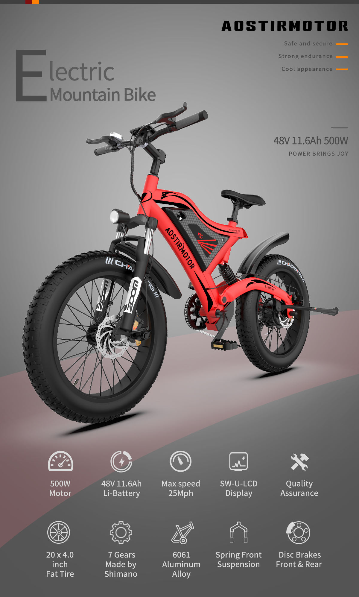 Aostirmotor S18-Mini Electric Bicycle