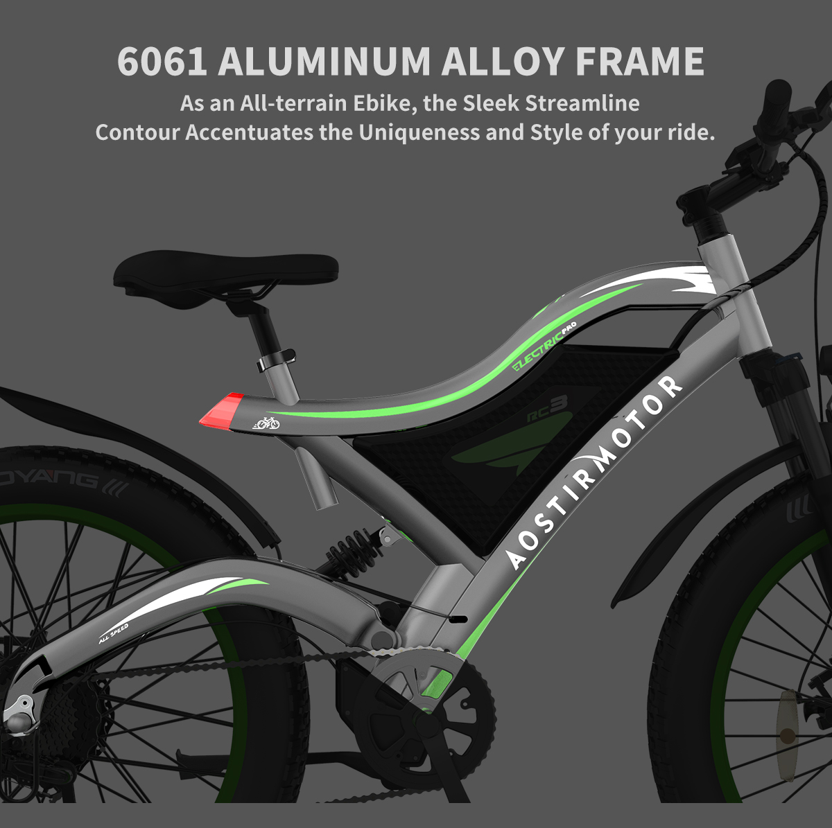 Aostirmotor S18 All Terrain Mountain Electric Bike 750W 48V