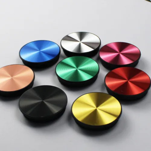 Universal cell phone finger holder CD pattern effection for iphone samsung xiaom bracket grip expanding stand socket Soporte de telefonos celulares
