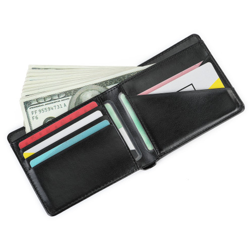 PU leather men wallet sublimation heat press blank purse case cover pouch pocket with card slot