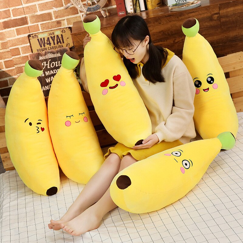 cute banana plush