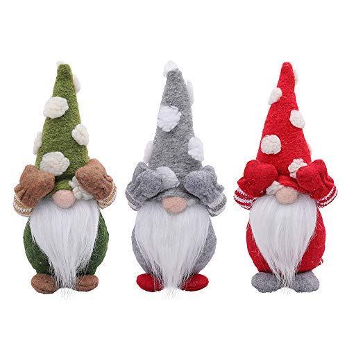 Us 14 99 Neilden Christmas Gnome Decoration 3pcs Handmade Tomte Santa Plush Doll Scandinavian Gnome Christmas Table Ornaments Gnome Figurines Www Sgnomestatue Com
