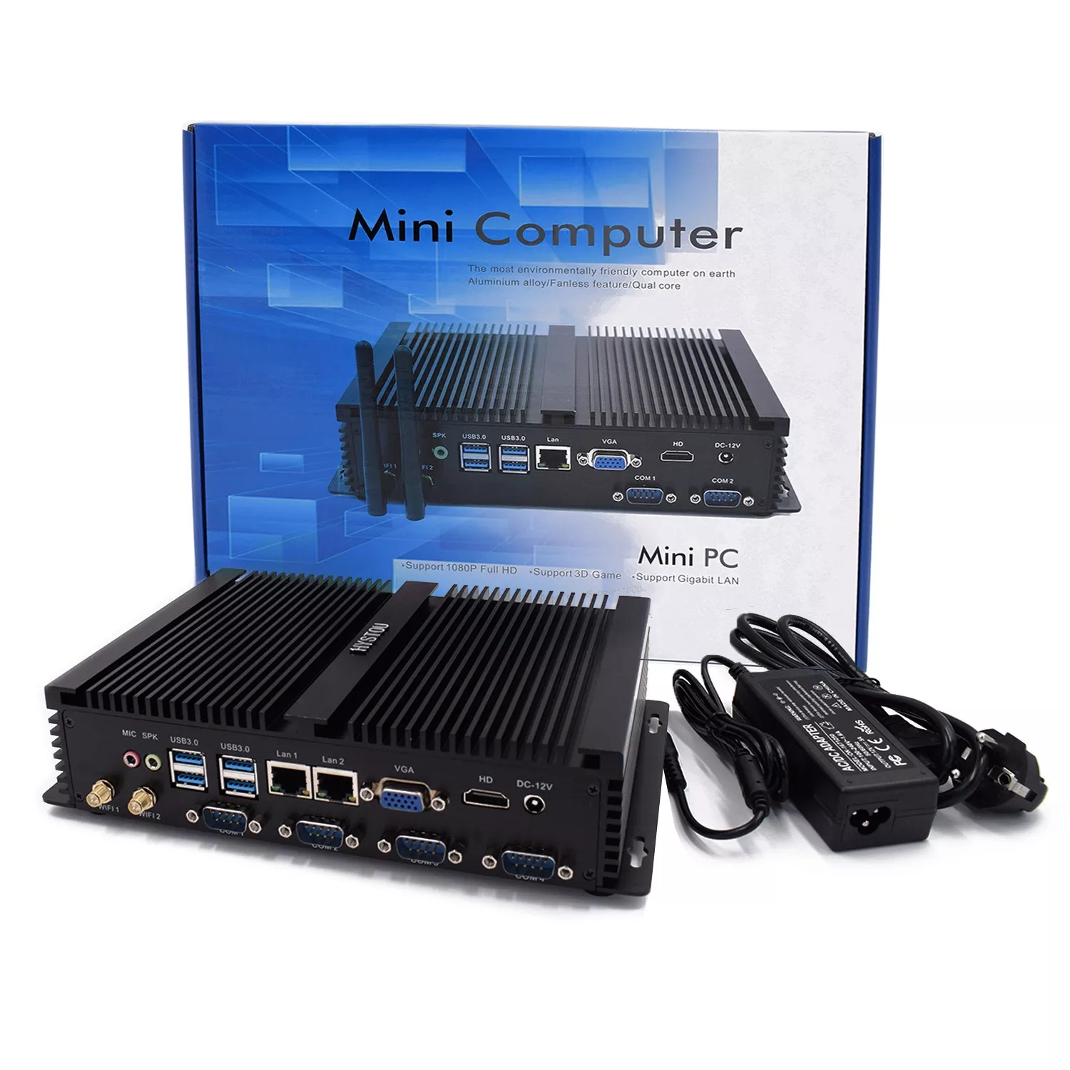 4K Home Theater Small Size Low Power Mini Computer Industrial PC