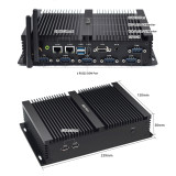 Dual Lan Mini Industrial PC K4 Core i5-4200u