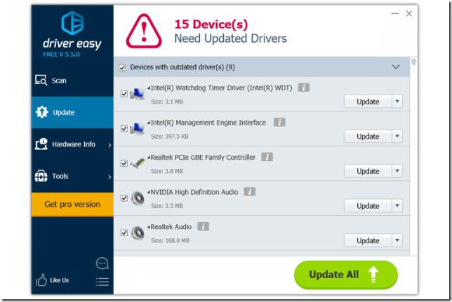 intel r watchdog timer driver device manager