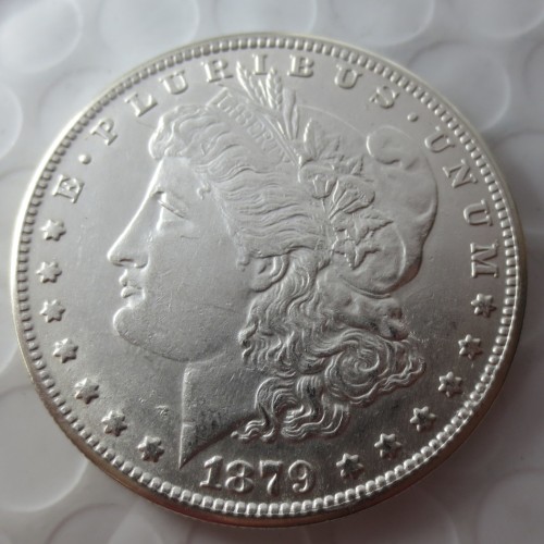 90% Silver US 1879CC Morgan Dollar Silver Copy Coin
