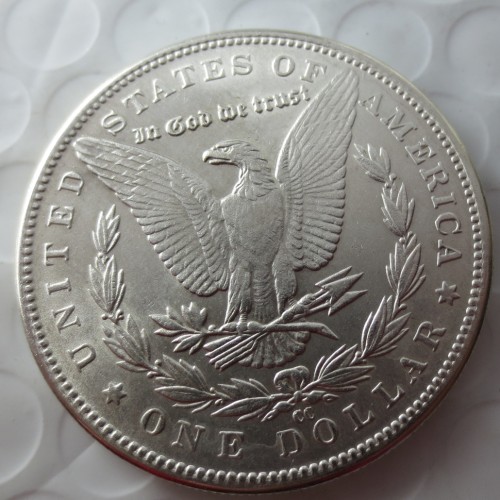 90% Silver US 1880CC Morgan Dollar Silver Copy Coin