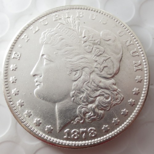 90% Silver US 1878CC Morgan Dollar Silver Copy Coin