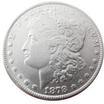 90% Silver US 1878 Morgan Dollar Silver Copy Coin