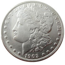 90% Silver US 1903 Morgan Dollar Silver Copy Coin